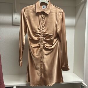 Gold Princess Polly Dress